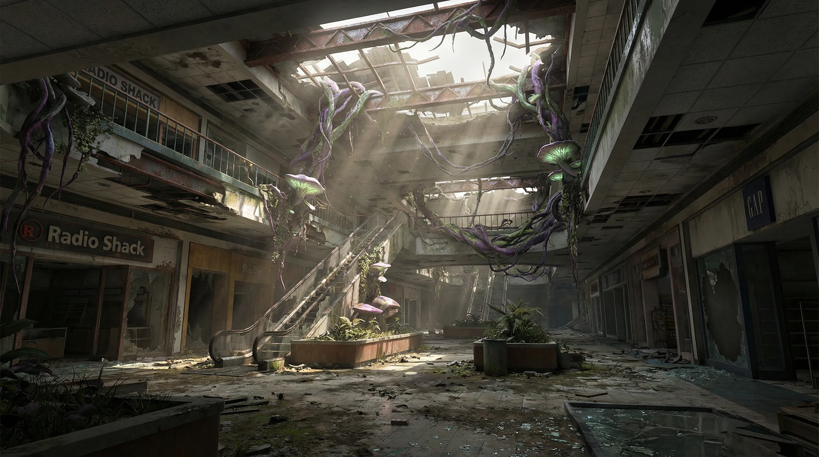 废弃商场探索记录，fc电子 拾荒路线